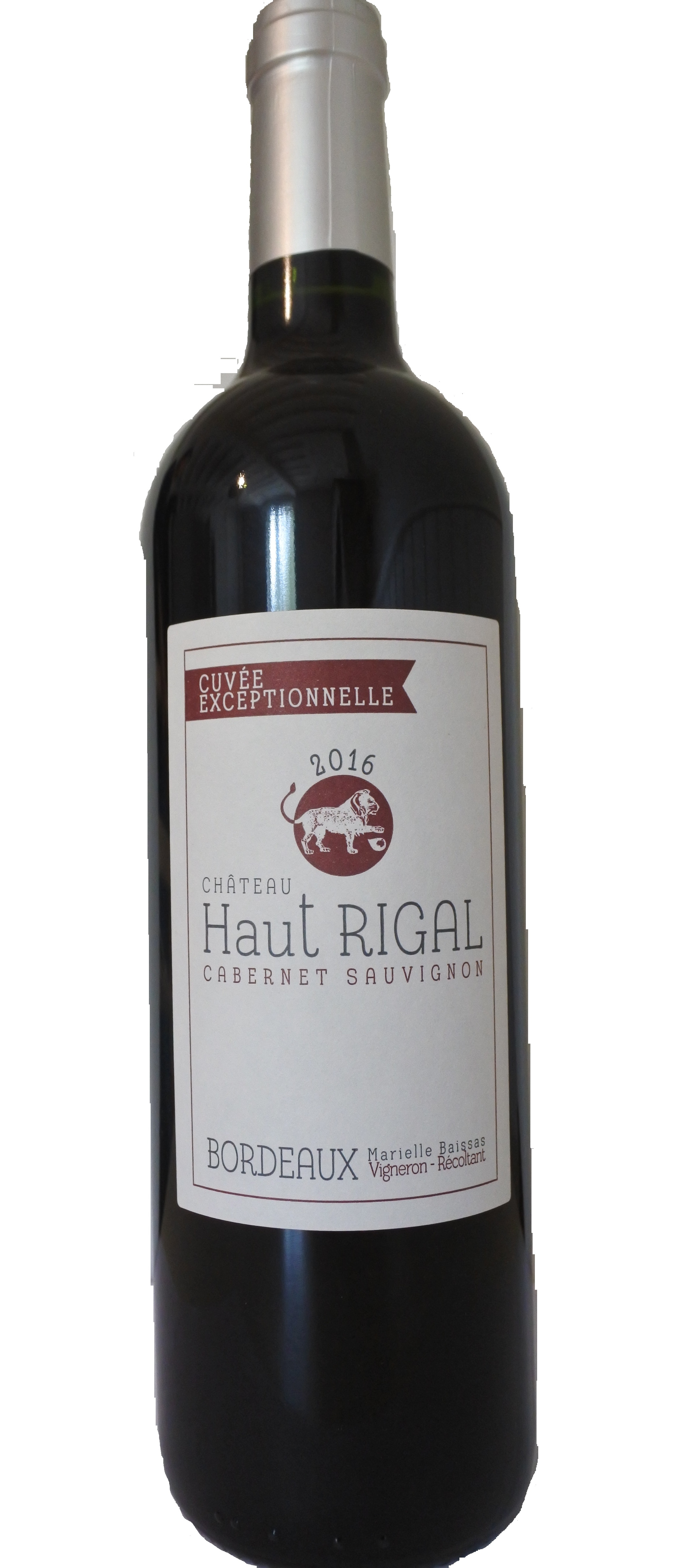Cuvée Exceptionnelle 100% Cabernet Sauvignon Bordeaux