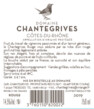 Domaine Chantegrives - Chantegrives - Rouge - 2019