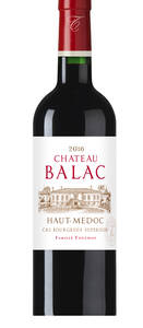 CHATEAU BALAC CRU BOURGEOIS - Rouge - 2016 - Château Balac