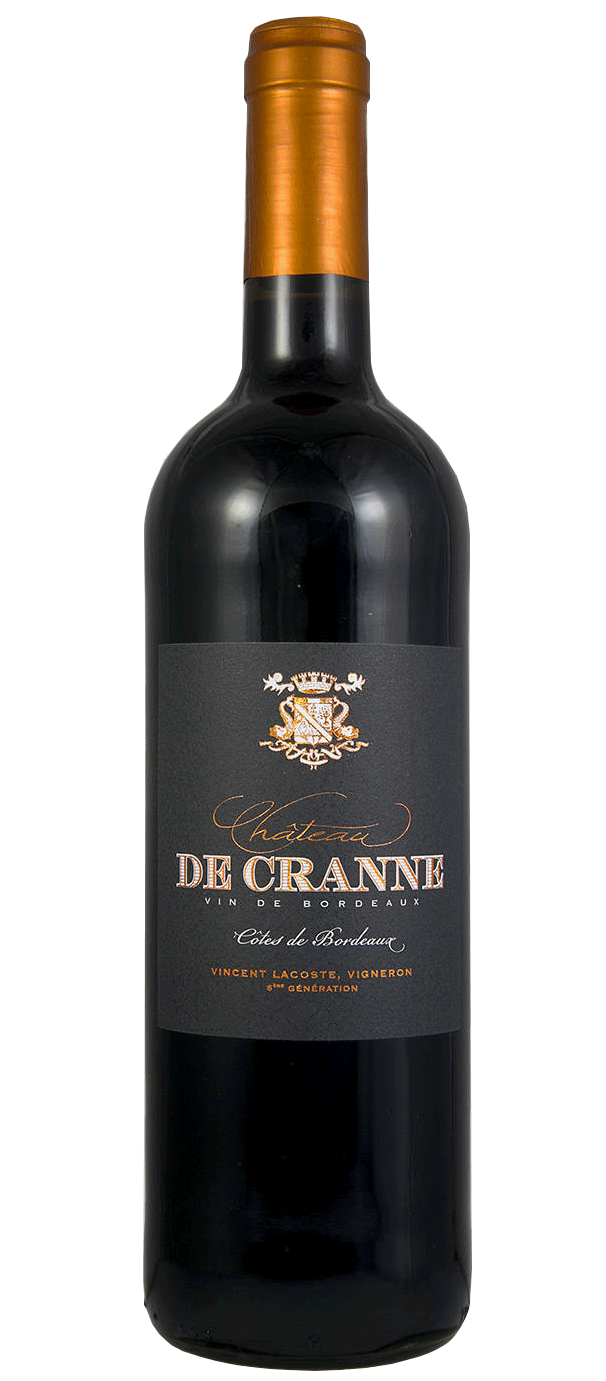 Château Cranne 6éme Génération Côtes Bordeaux