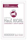 Château Haut Rigal  - Cuvée Exceptionnelle 100% Cabernet Sauvignon - Bordeaux - Rouge - 2021