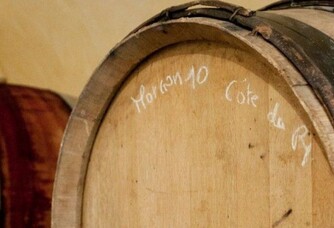 Barrique du domaine La Bonne Tonne