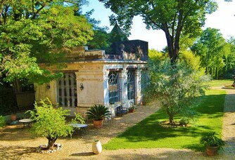Château Rieutort - Le parc du château