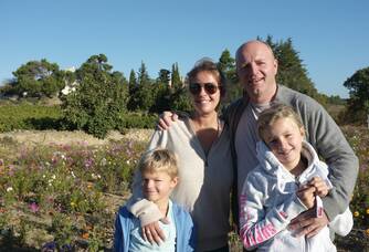 La famille du Domaine Mandourelle